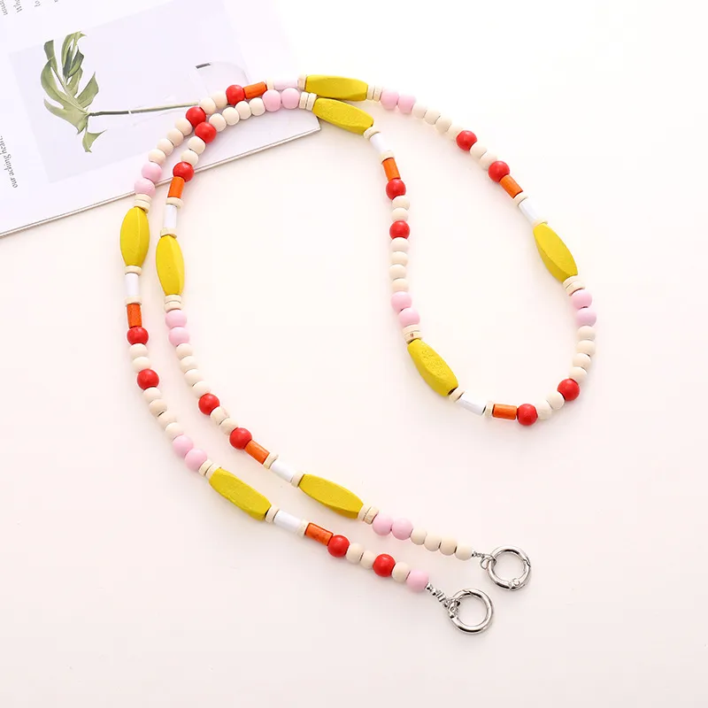 IG Style Pastoral Star Flower Butterfly Beaded Chain Mobile Phone Chain display picture 4