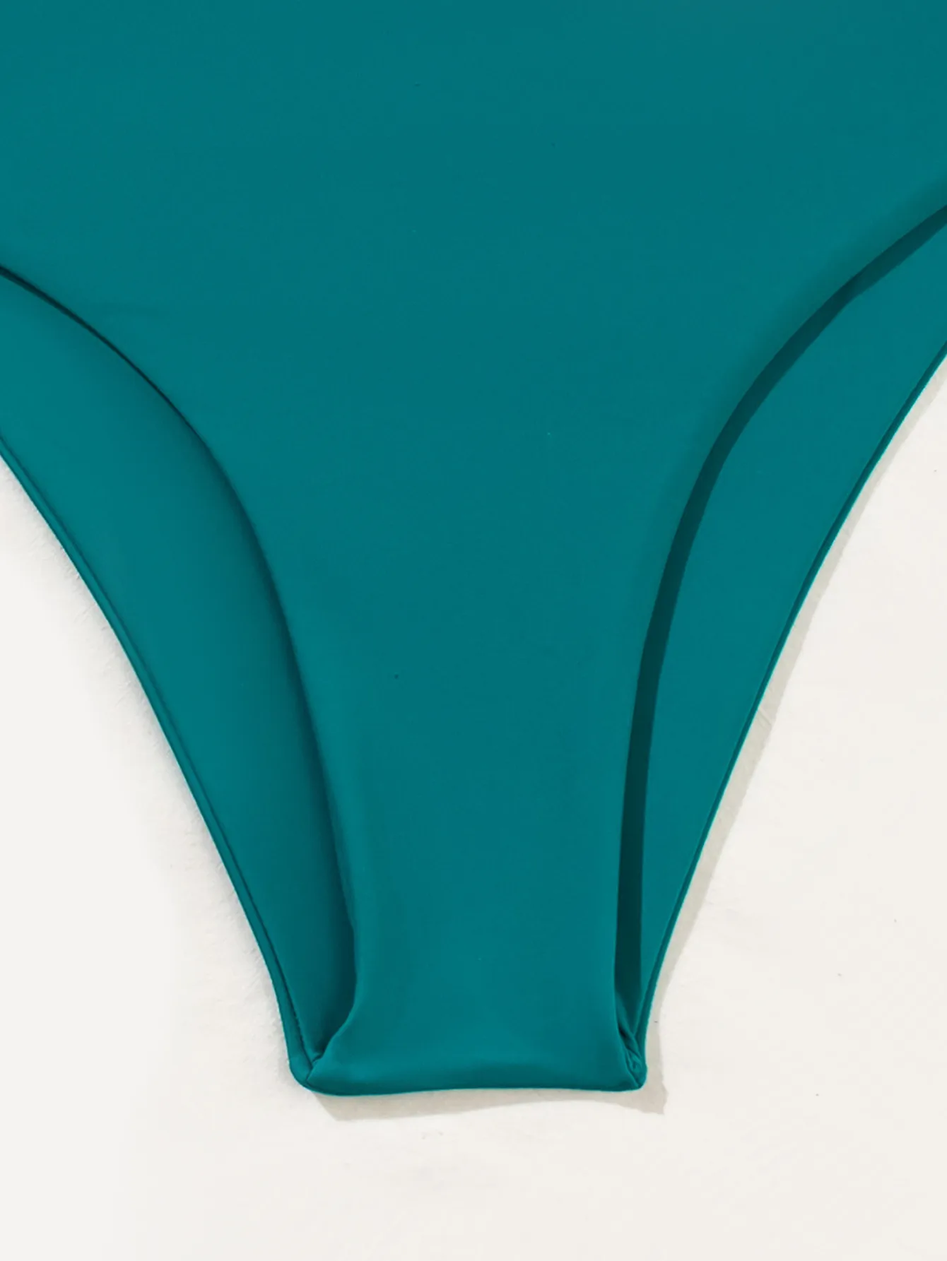 Women's Solid Color 2 Pieces Set Bikinis Swimwear display picture 3