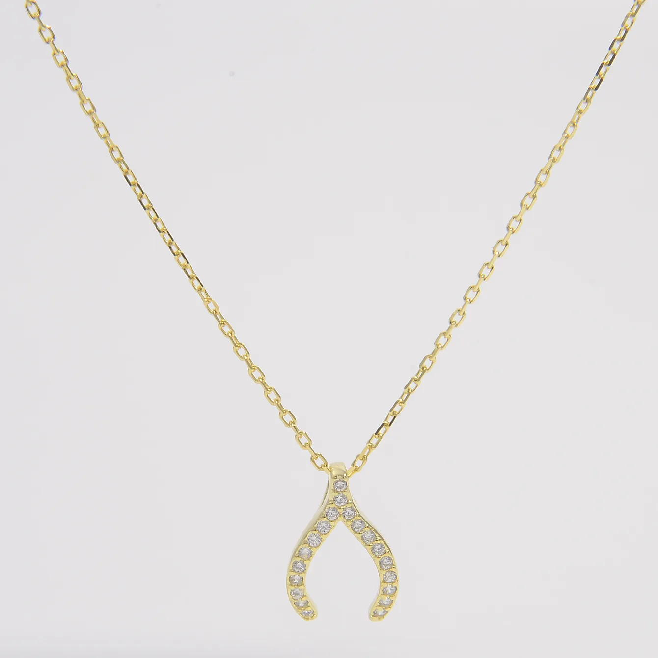 Sterling Silver 14K Gold Plated White Gold Plated Elegant Romantic Plating Inlay Solid Color Zircon Pendant Necklace display picture 2