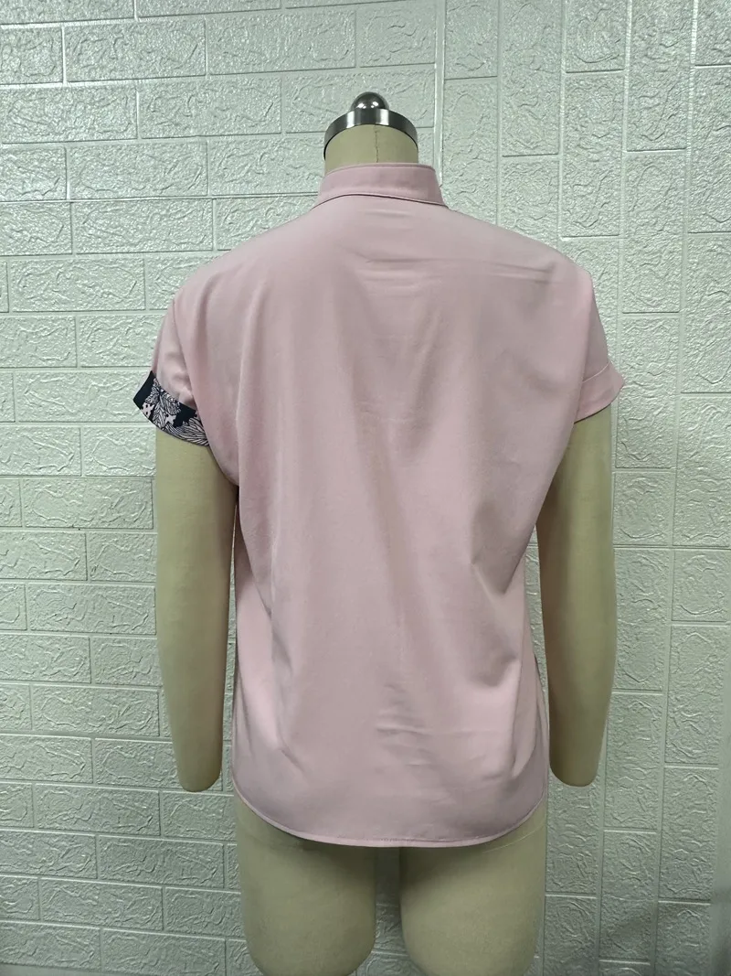 Women's Racerback Tank Tops Short Sleeve Blouses Elegant Stripe display picture 13