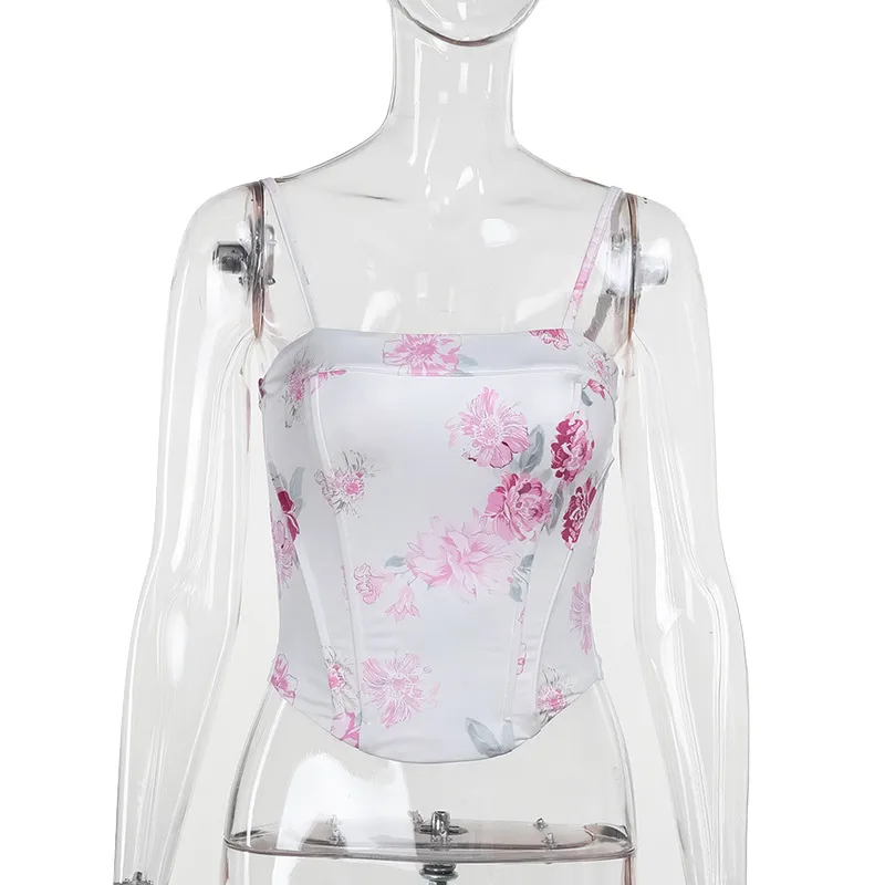 Women's Camisole Tank Tops Streetwear Ditsy Floral display picture 11
