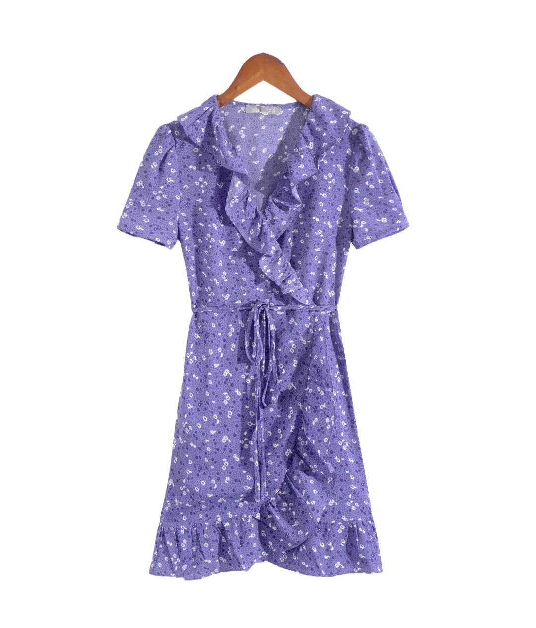 Women's Regular Dress Streetwear V Neck Short Sleeve Ditsy Floral Above Knee Holiday Daily display picture 4