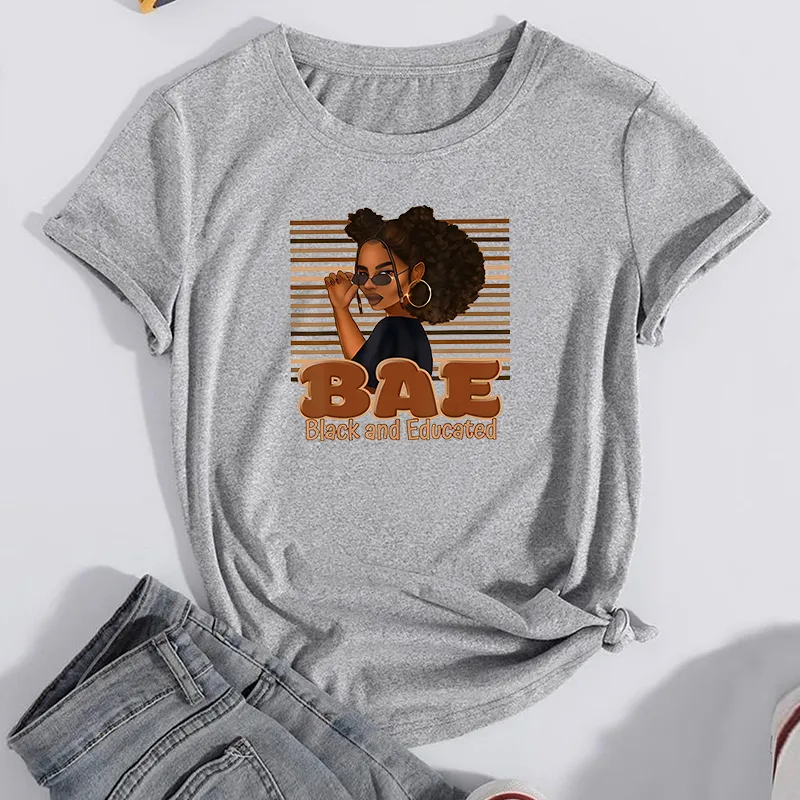 Women's T-shirt Short Sleeve T-Shirts Printing Casual Cartoon Letter display picture 1