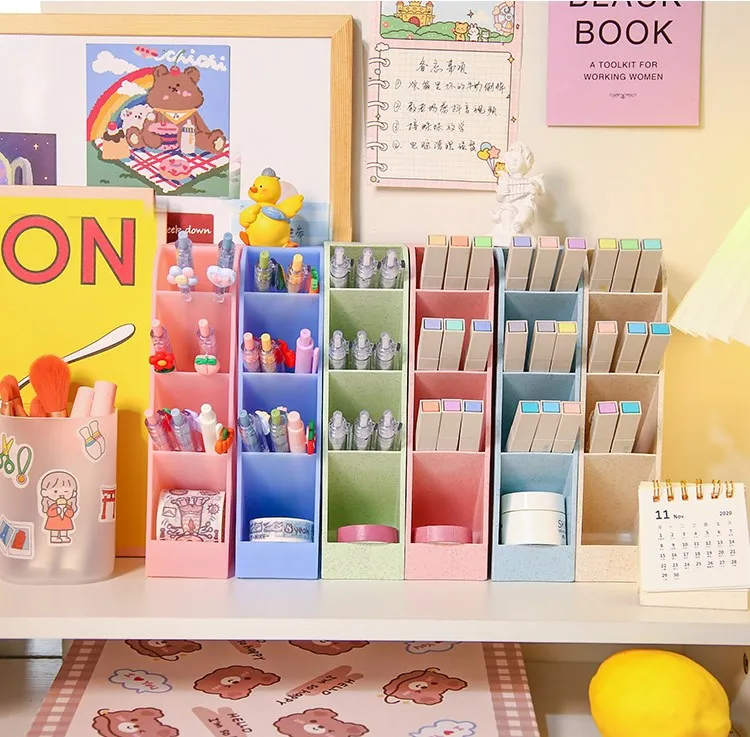 Nihaowholesale Korean Style Candy Color Desktop Storage Box Wholesale Accessories display picture 1