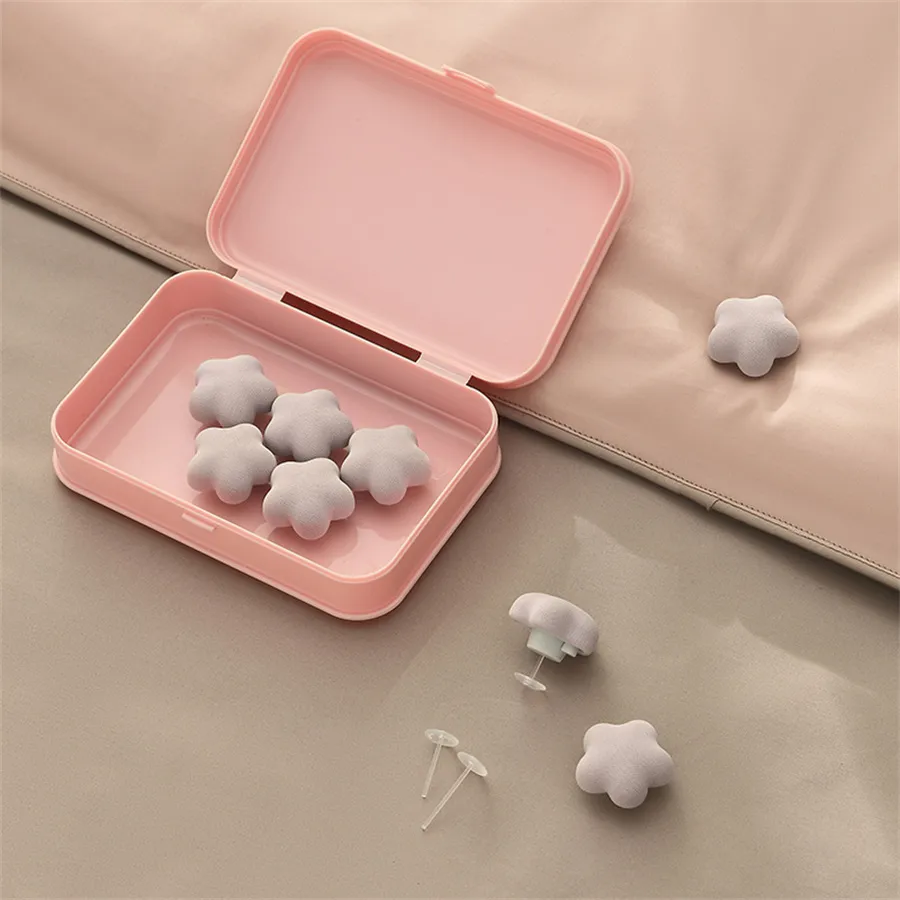 Cute Solid Color Plastic Cotton Pin display picture 2