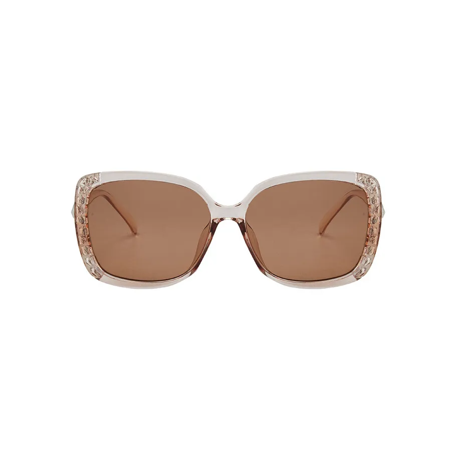 Hip-Hop Vintage Style Solid Color Ac Square Full Frame Women's Sunglasses display picture 5