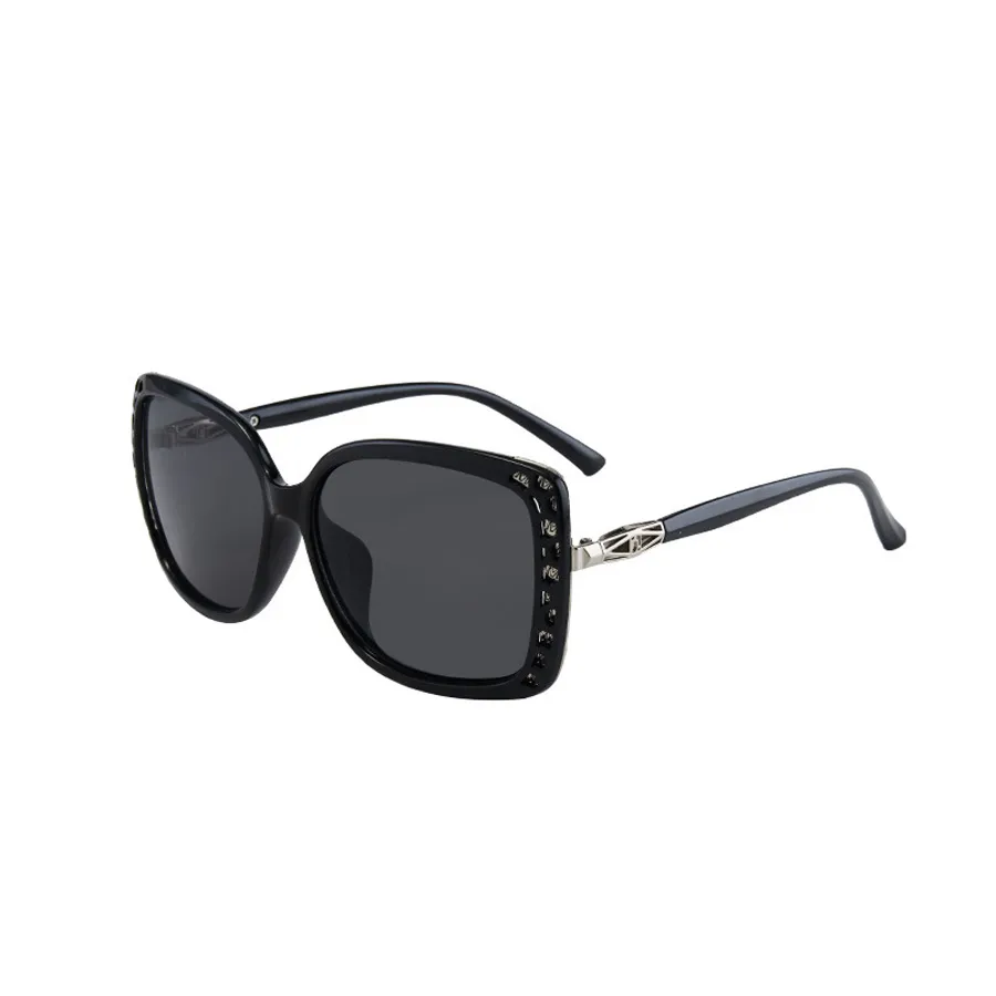 Hip-Hop Vintage Style Solid Color Ac Square Full Frame Women's Sunglasses display picture 4