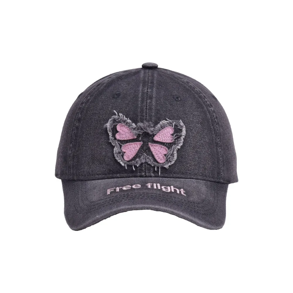 Men's Business Tropical Bow Knot Appliques Curved Eaves Baseball Cap display picture 4