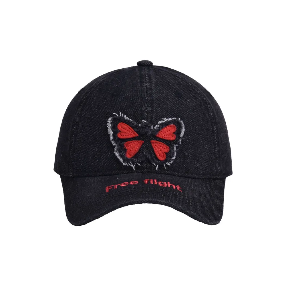 Men's Business Tropical Bow Knot Appliques Curved Eaves Baseball Cap display picture 6