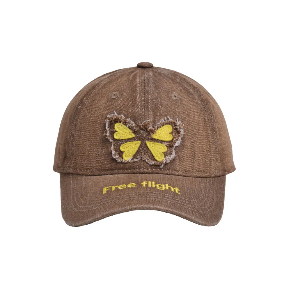 Men's Business Tropical Bow Knot Appliques Curved Eaves Baseball Cap display picture 14