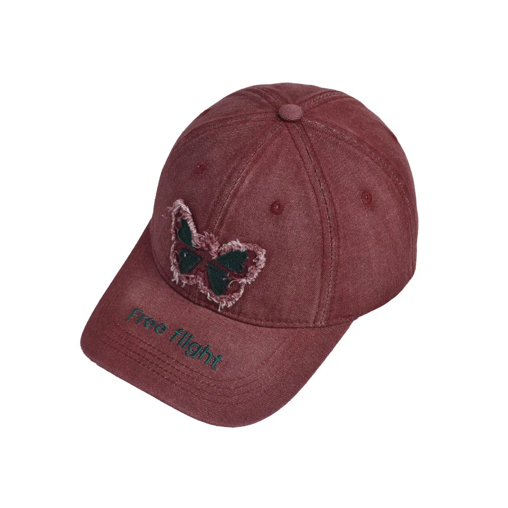 Men's Business Tropical Bow Knot Appliques Curved Eaves Baseball Cap display picture 11