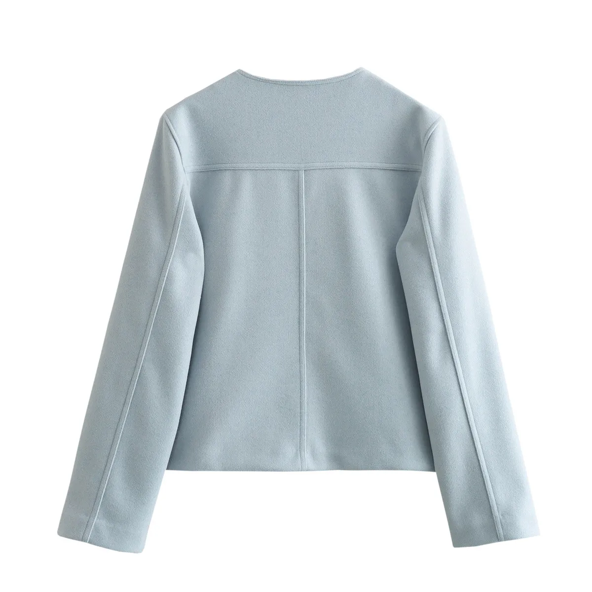 Women's Streetwear Solid Color Pocket Single Breasted Casual Jacket display picture 13