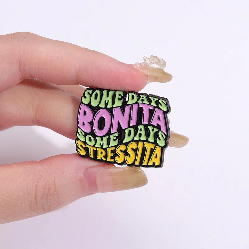 Cartoon Style Cowboy Style Letter Alloy Stamping Stoving Varnish Plating Unisex Brooches display picture 2