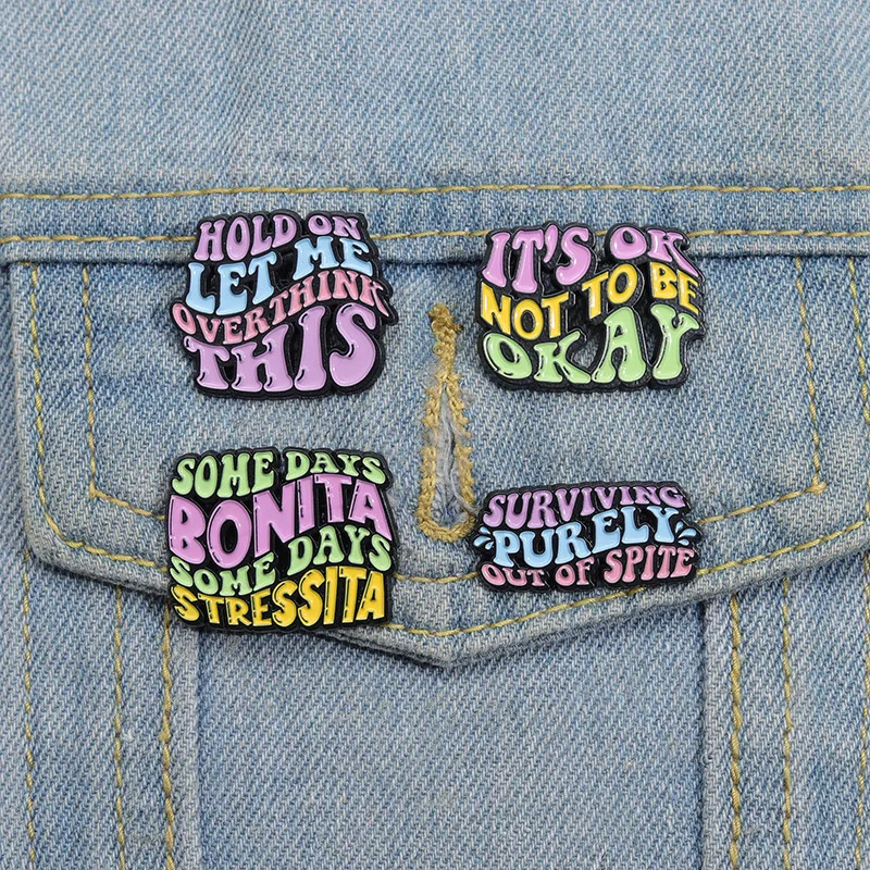 Cartoon Style Cowboy Style Letter Alloy Stamping Stoving Varnish Plating Unisex Brooches display picture 7
