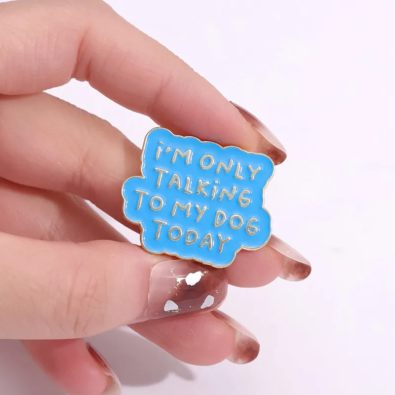 Simple Style Classic Style Letter Zinc Alloy Plating Unisex Brooches display picture 4