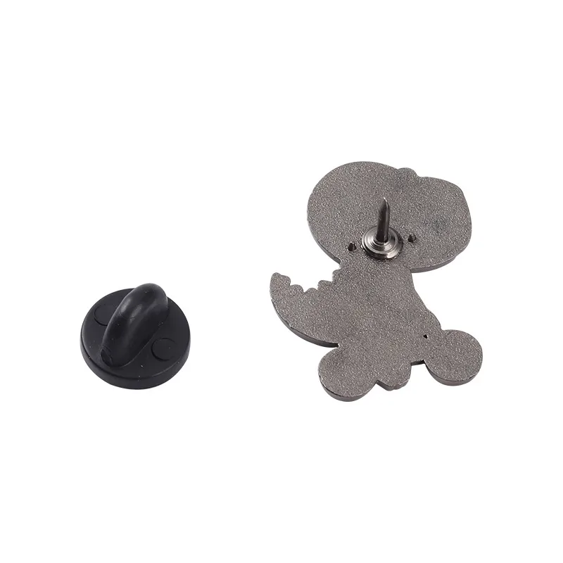 Cartoon Style Cute Cowboy Style Guitar Dinosaur Bicycle Alloy Stamping Stoving Varnish Plating Unisex Brooches display picture 3