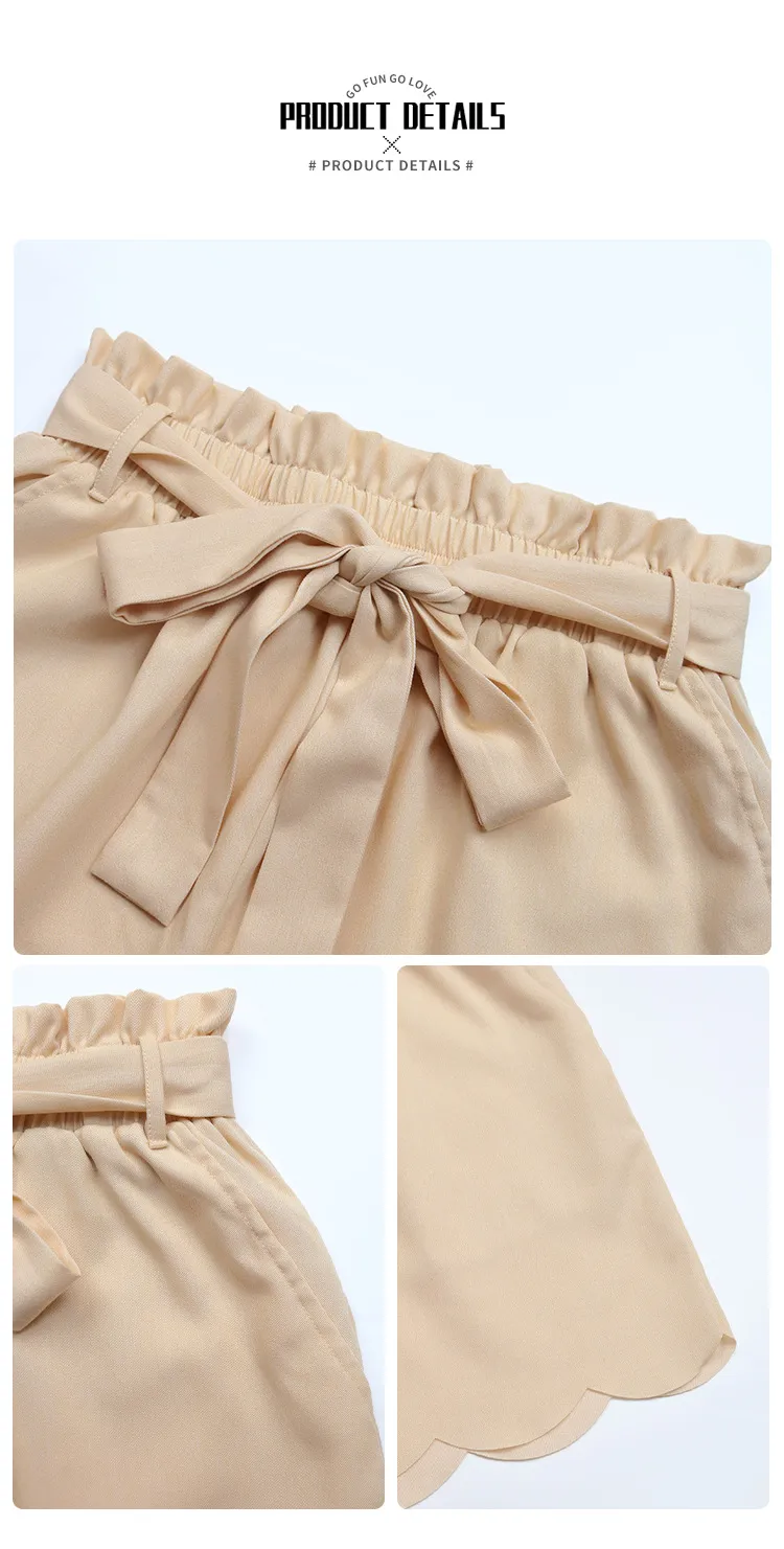 Women's Holiday Daily Simple Style Solid Color Shorts display picture 6