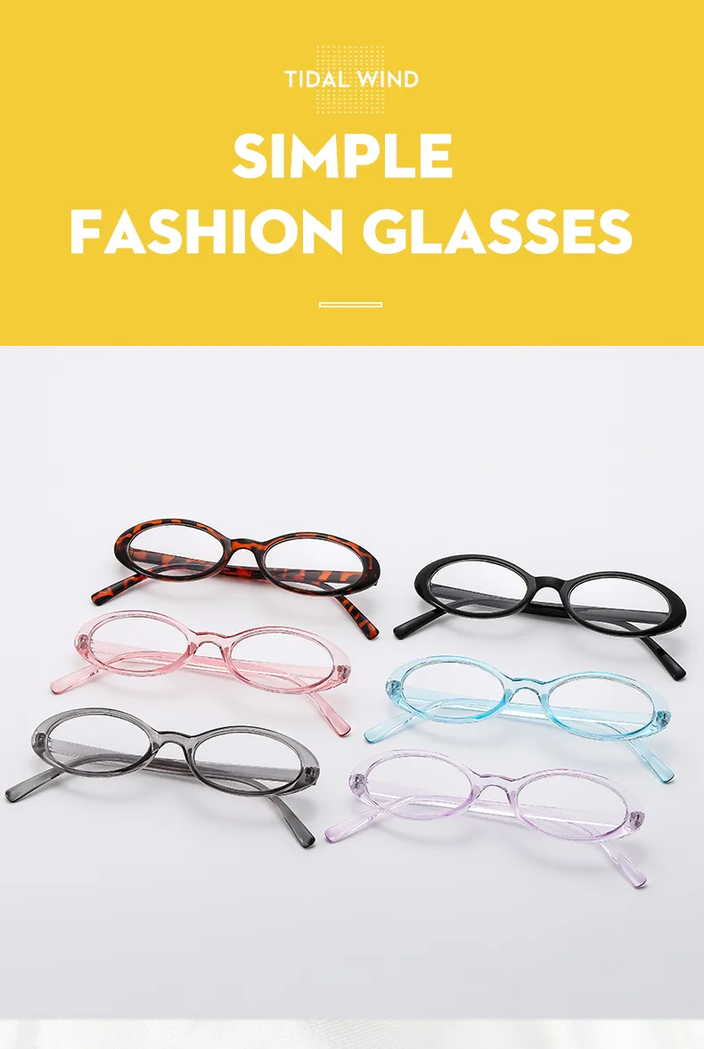 Hip-Hop Color Block Ac Oval Frame Full Frame Women's Sunglasses display picture 1