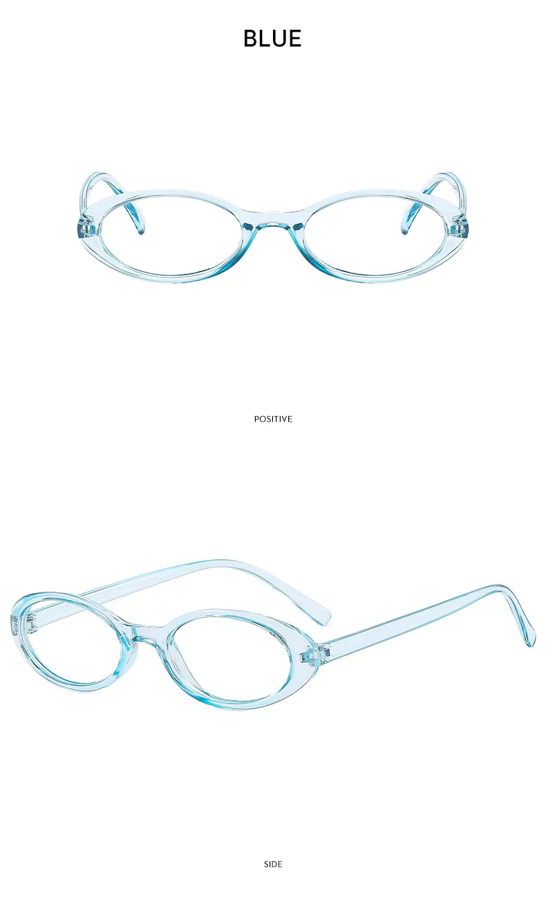 Hip-Hop Color Block Ac Oval Frame Full Frame Women's Sunglasses display picture 4