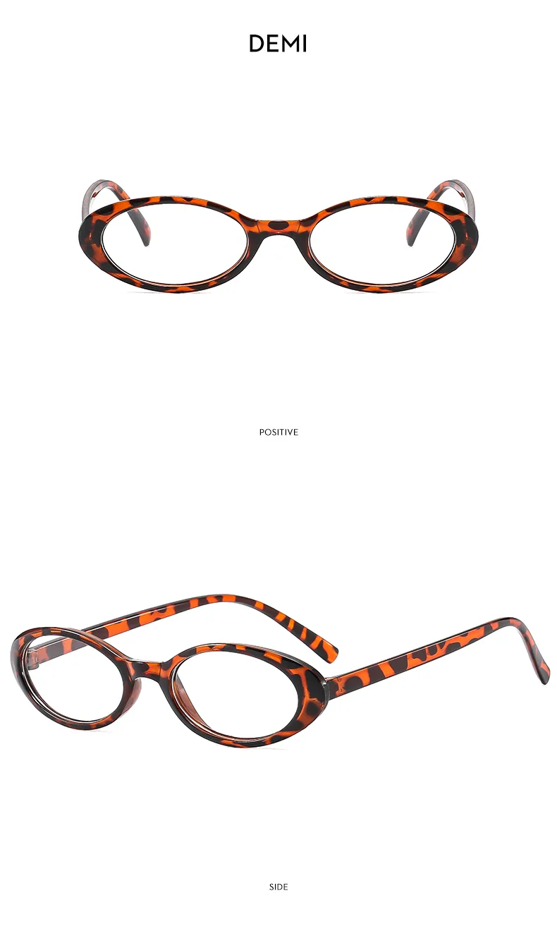 Hip-Hop Color Block Ac Oval Frame Full Frame Women's Sunglasses display picture 10