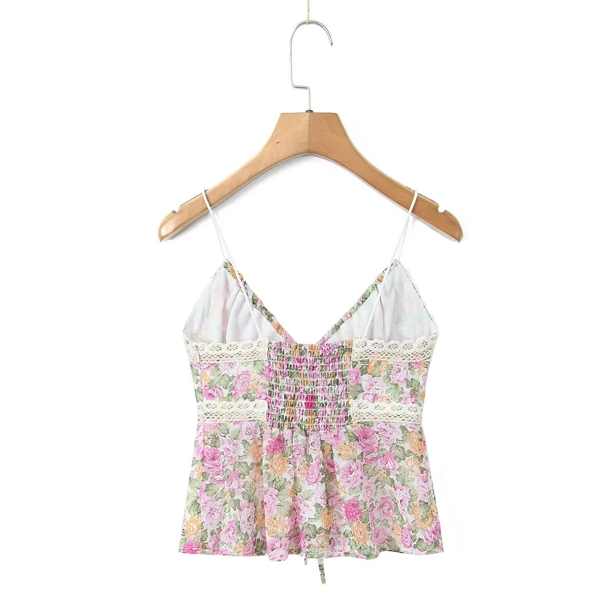 Women's Camisole Tank Tops Sexy Ditsy Floral display picture 5