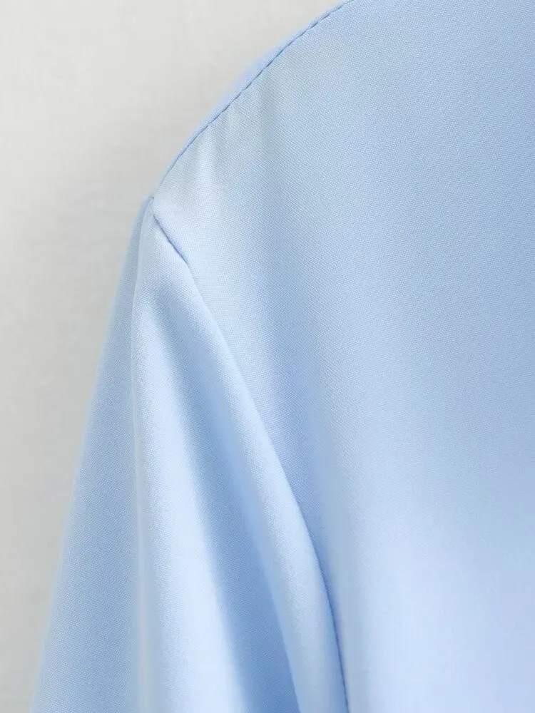Women's Regular Dress Streetwear Turndown Long Sleeve Solid Color Midi Dress Outdoor Daily display picture 20
