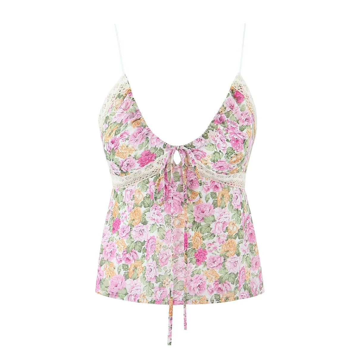 Women's Camisole Tank Tops Sexy Ditsy Floral display picture 12