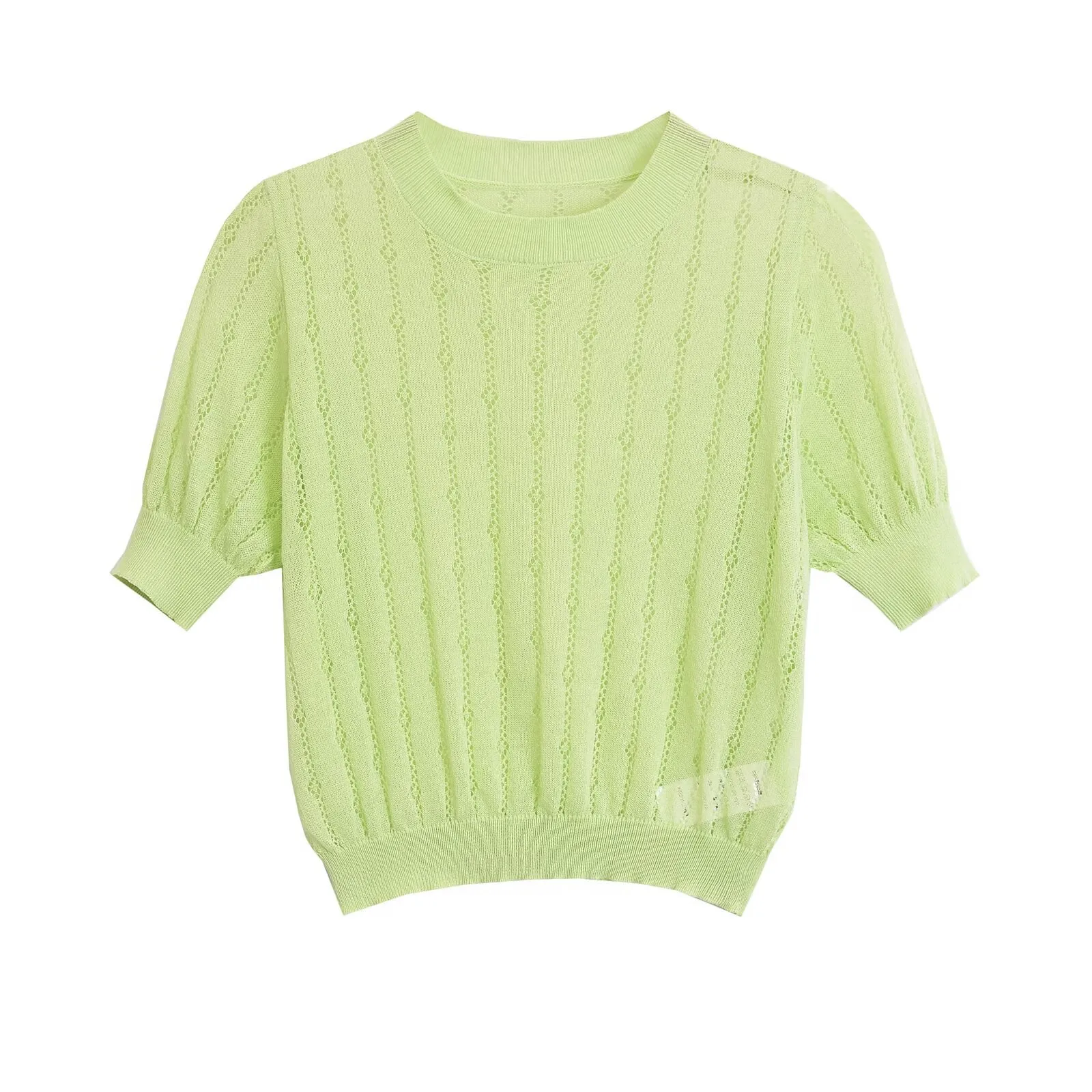 Women's Knitwear Long Sleeve T-Shirts Simple Style Solid Color display picture 4