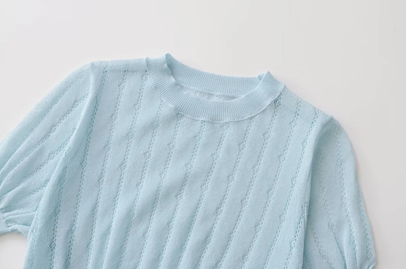 Women's Knitwear Long Sleeve T-Shirts Simple Style Solid Color display picture 5
