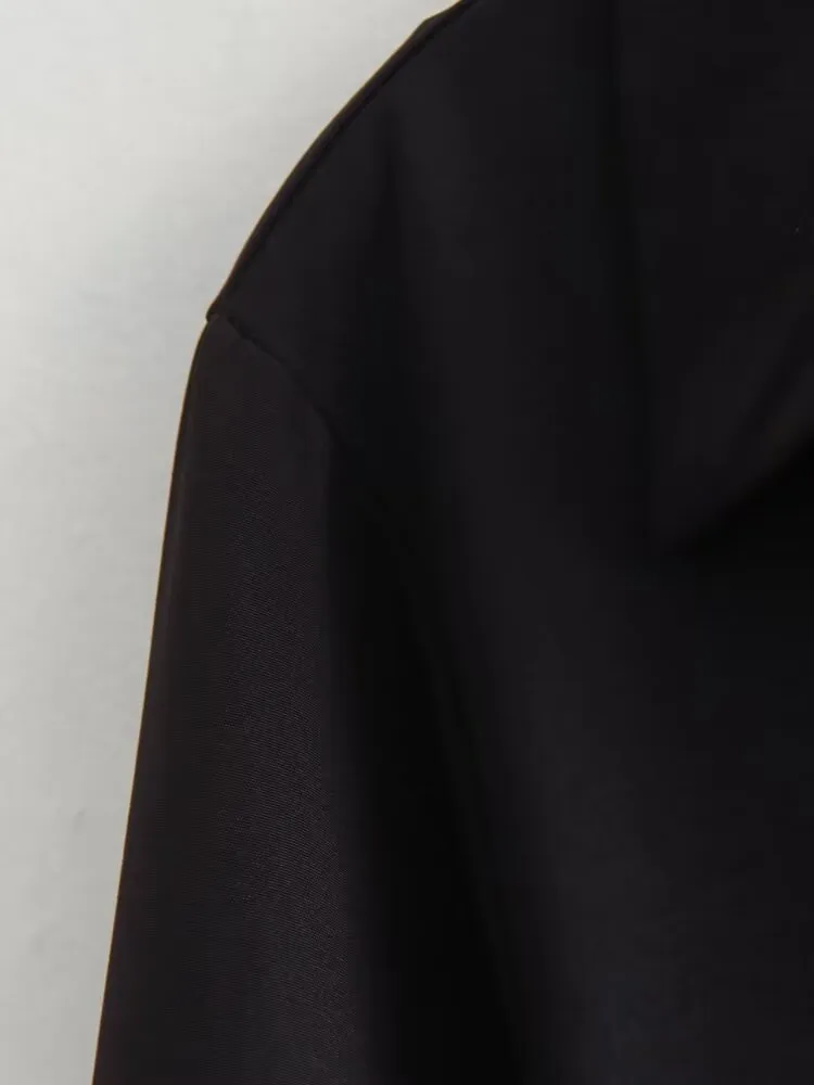 Women's Regular Dress Streetwear Turndown Long Sleeve Solid Color Midi Dress Outdoor Daily display picture 33