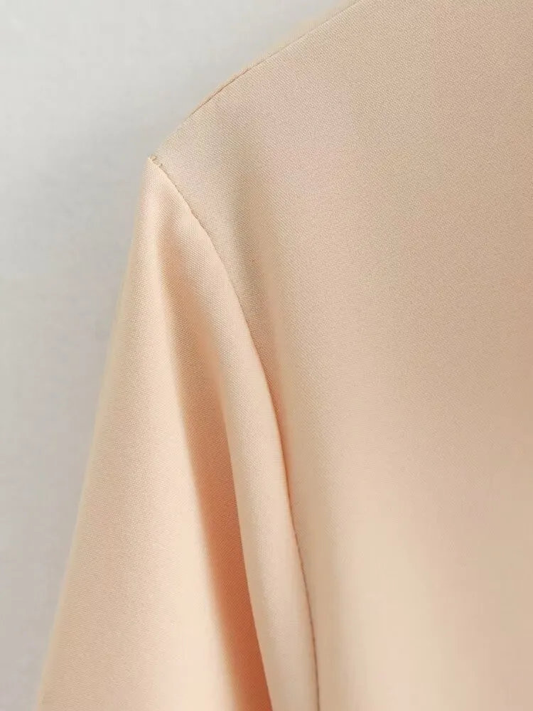 Women's Regular Dress Streetwear Turndown Long Sleeve Solid Color Midi Dress Outdoor Daily display picture 48