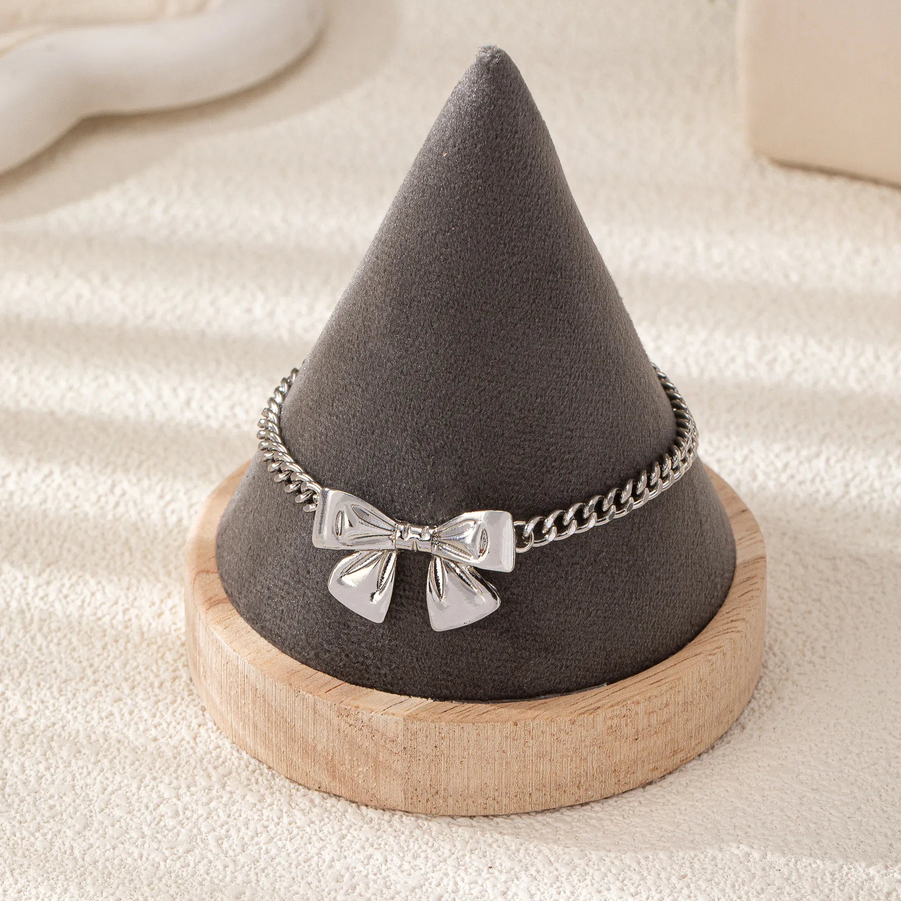 Wholesale Jewelry Cute Romantic Sweet Bow Knot Alloy Bowknot Bracelets display picture 3
