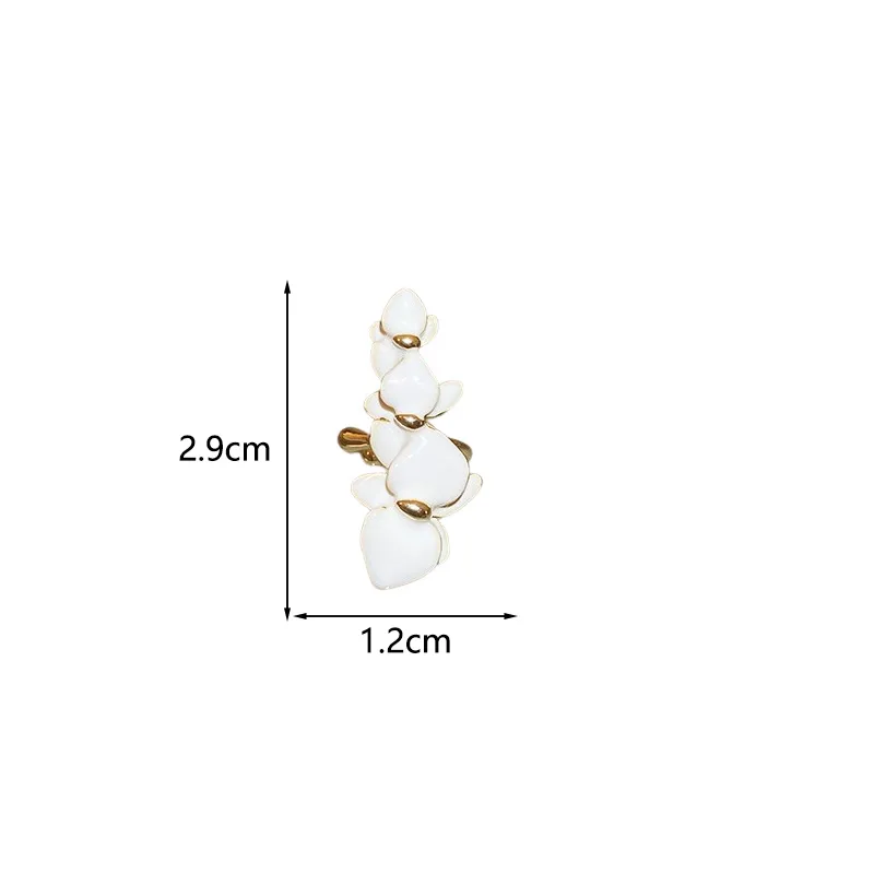 1 Piece Sweet Simple Style Butterfly Plating Copper 14K Gold Plated Ear Cuffs display picture 2