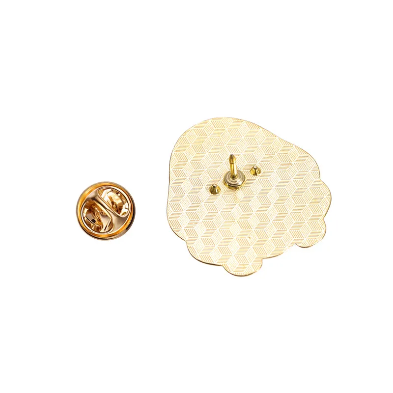 Cartoon Style Cowboy Style Demon Mask Alloy Stamping Stoving Varnish Plating Unisex Brooches display picture 1