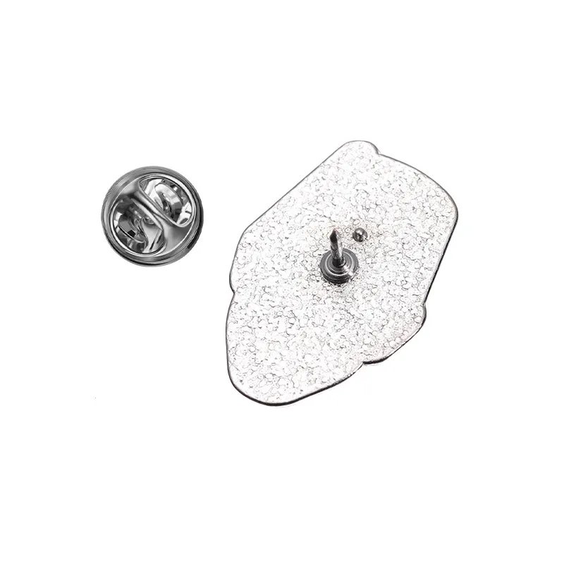 Cartoon Style Cowboy Style Demon Mask Alloy Stamping Stoving Varnish Plating Unisex Brooches display picture 3