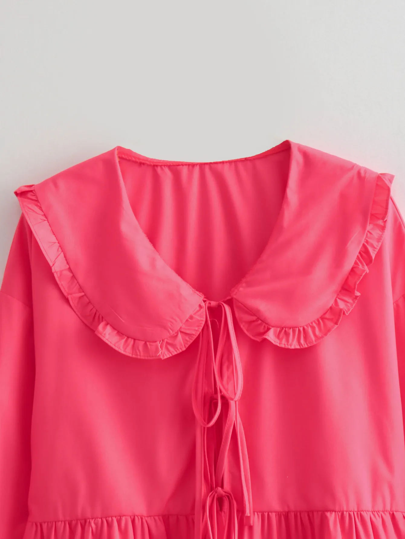 Women's Blouse Long Sleeve Blouses Simple Style Solid Color display picture 8
