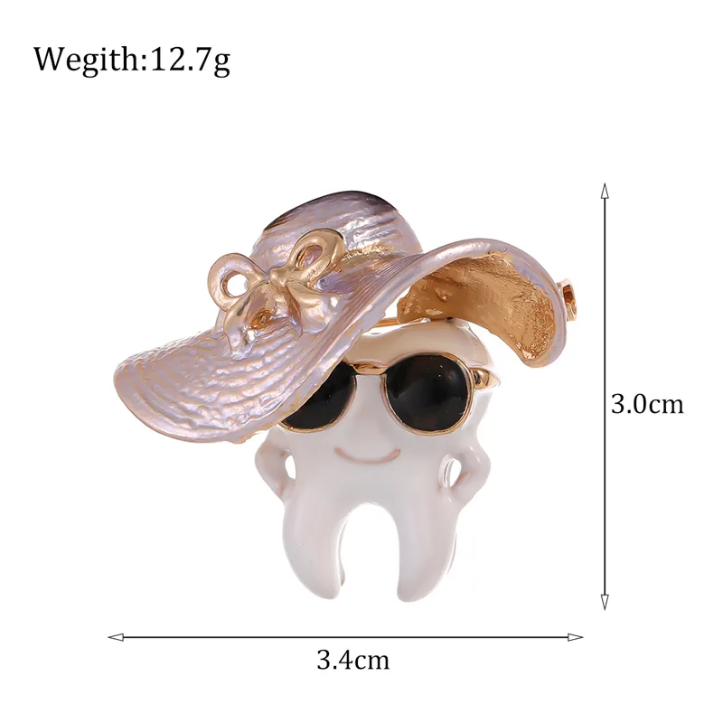 Cute Classic Style Guitar Teeth Cat Alloy Enamel Inlay Rhinestones Unisex Corsage Brooches Collar Pin display picture 19