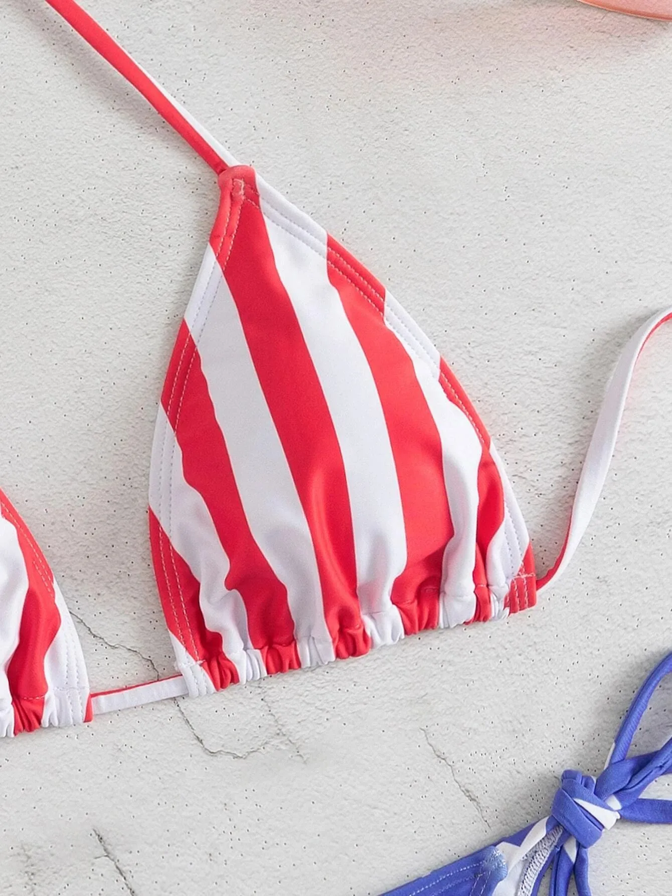 Women's Usa 2 Pieces Set Bikinis Swimwear display picture 4