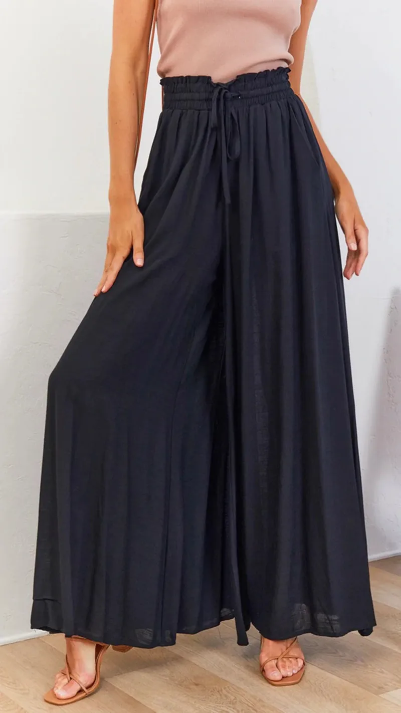 Spring And Summer Independent Station  Casual Wide Leg Explosions Loose Casual Fashion Pants Women display picture 15