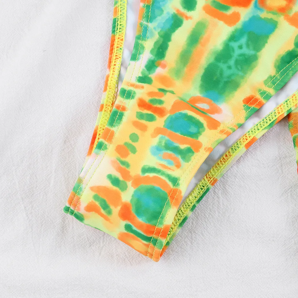 Women's Multicolor 3 Pieces Set Bikinis Swimwear display picture 9