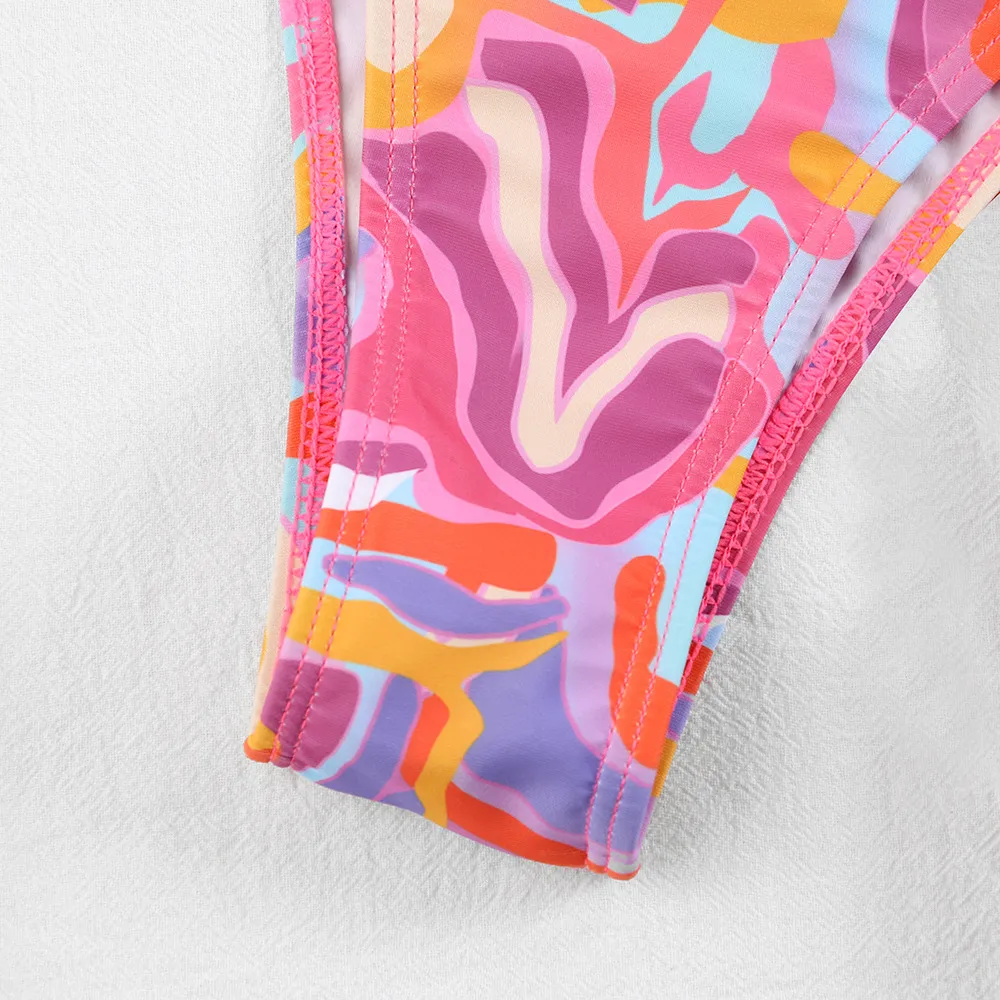 Women's Multicolor 3 Pieces Set Bikinis Swimwear display picture 38