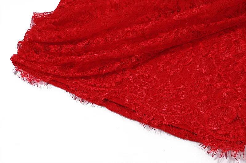 Women's Lace Dress Sexy Strapless Mesh Sleeveless Lace Above Knee Date Cocktail Party display picture 30
