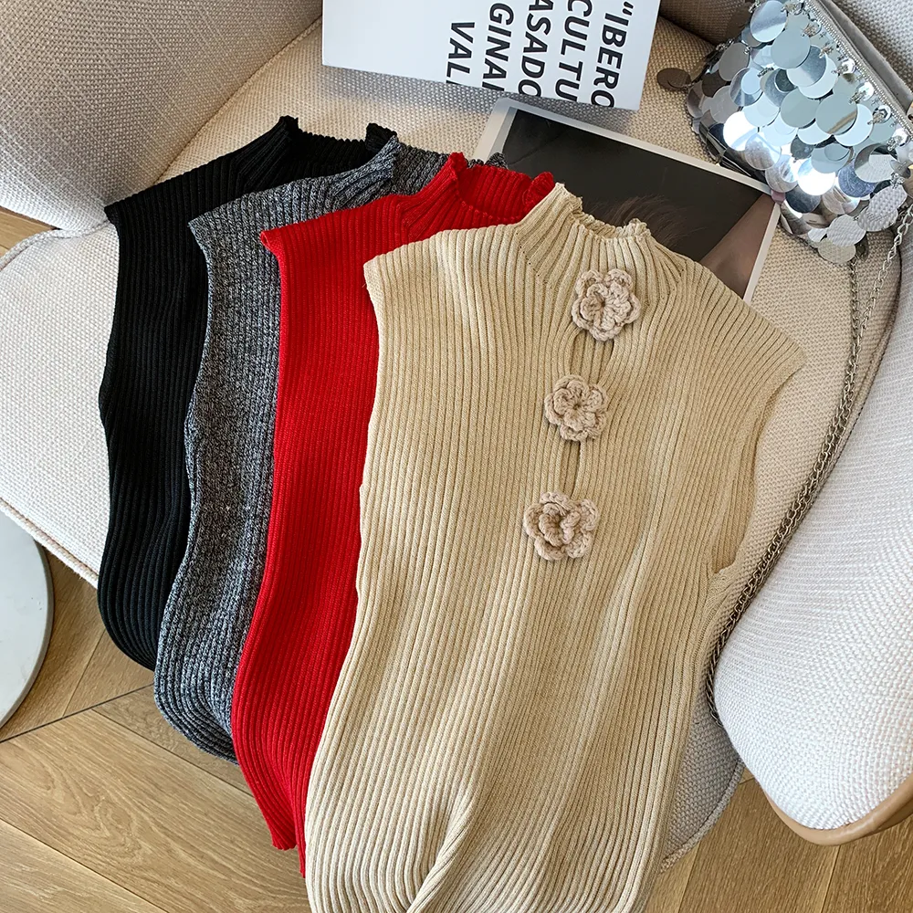 Women's Vest Tank Tops Hollow Out Casual Solid Color display picture 1