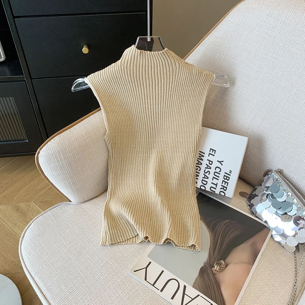 Women's Vest Tank Tops Hollow Out Casual Solid Color display picture 6