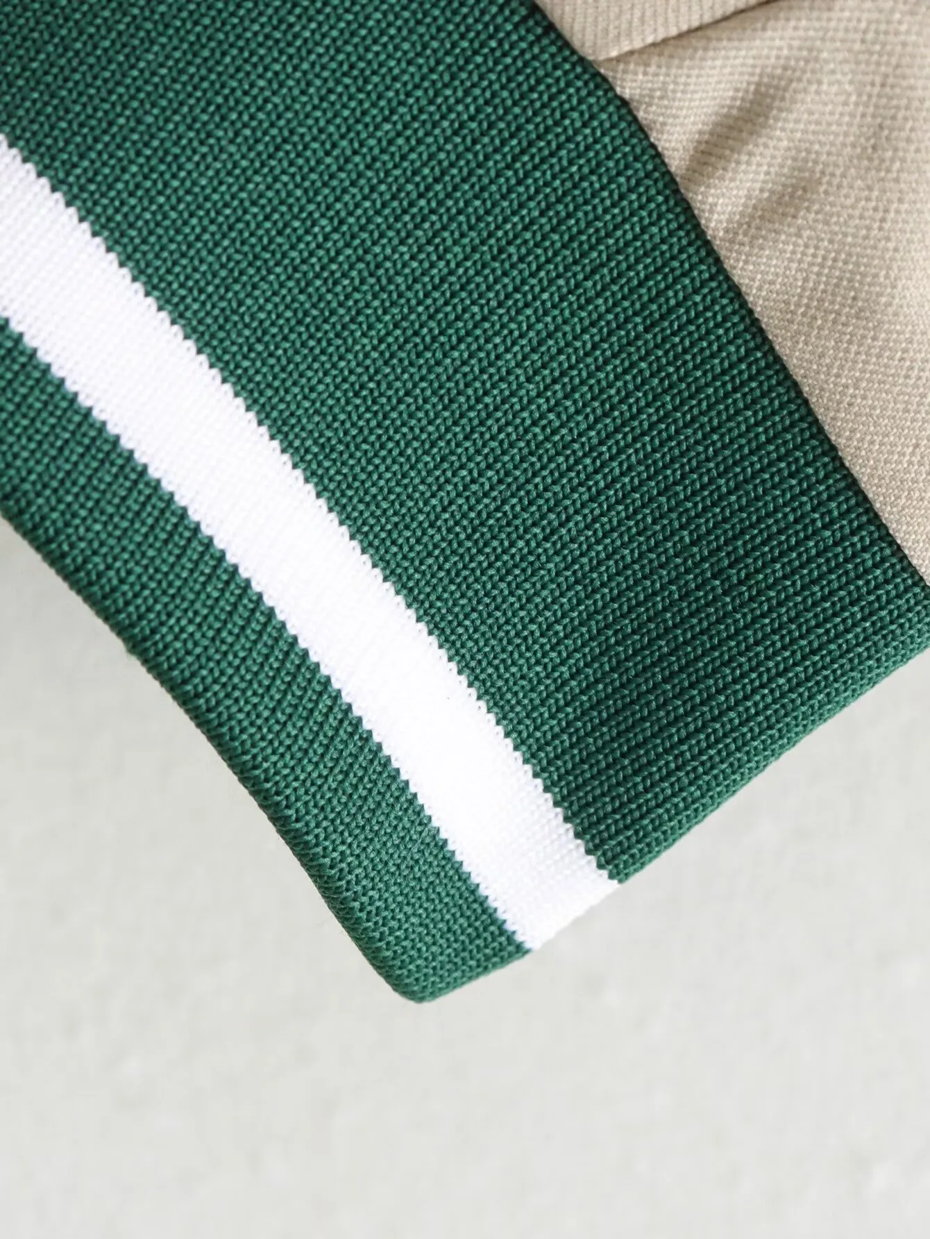 Women's Streetwear Solid Color Contrast Binding Zipper Coat display picture 15