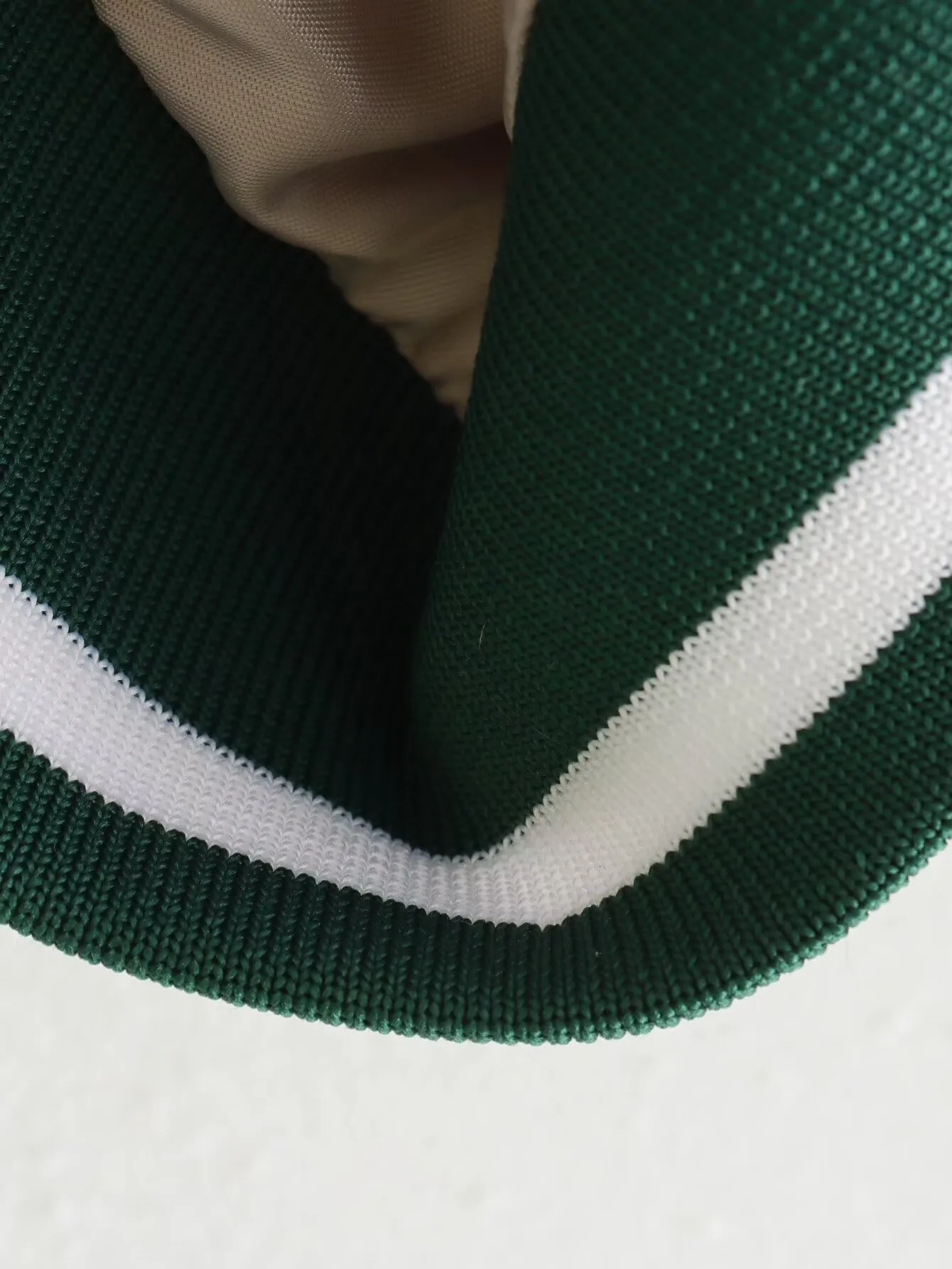 Women's Streetwear Solid Color Contrast Binding Zipper Coat display picture 16