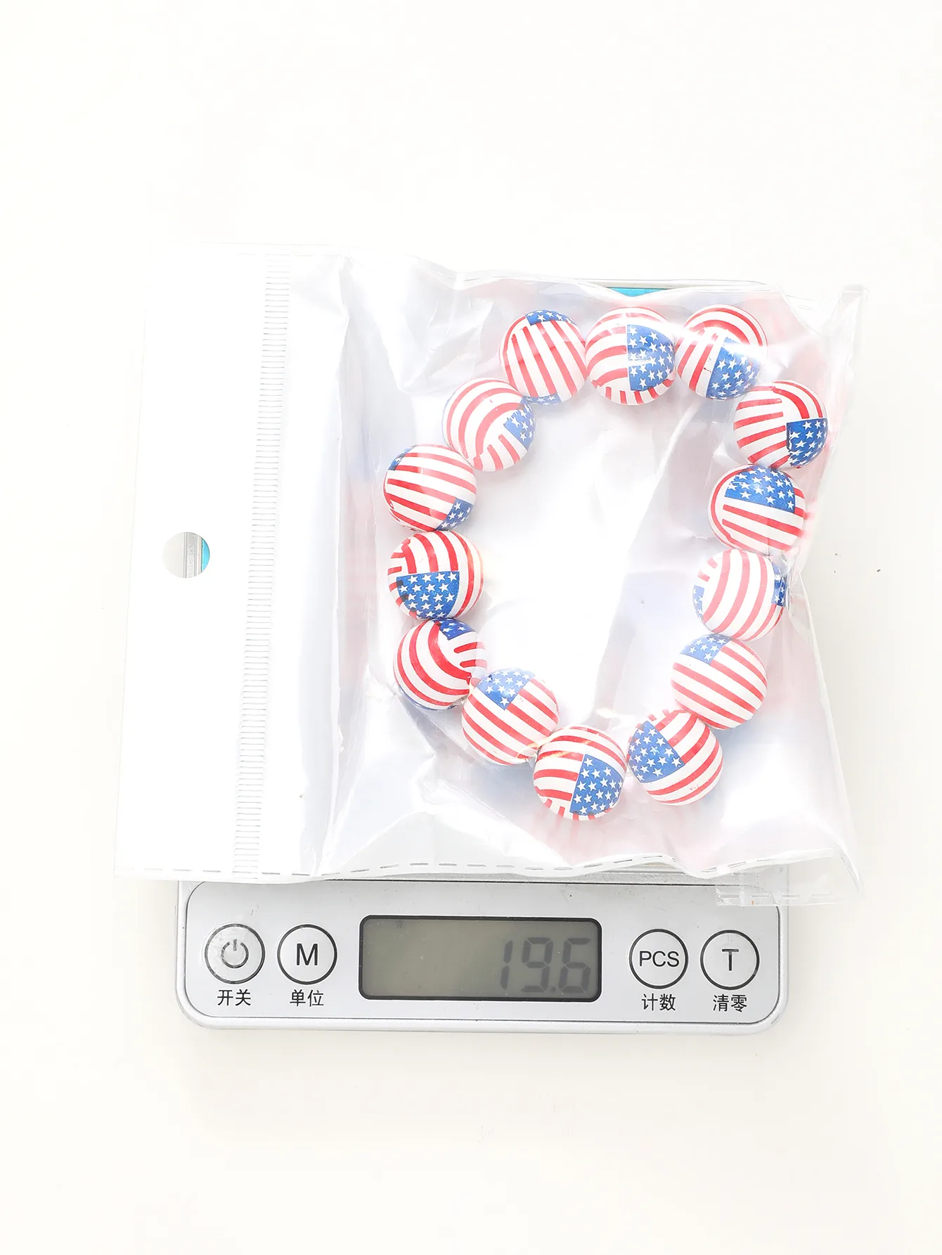 Classic Style Star Stripe Wood Wholesale Bracelets display picture 10