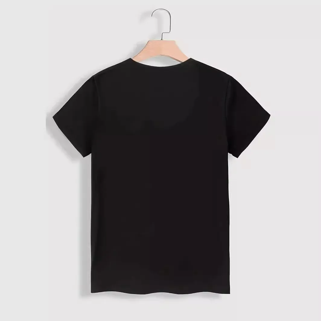 Women's T-shirt Short Sleeve T-Shirts Casual Letter Heart Shape display picture 3