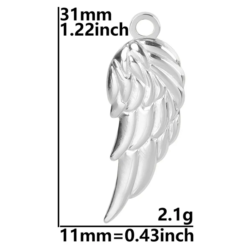 1 Piece 304 Stainless Steel Leaf display picture 14