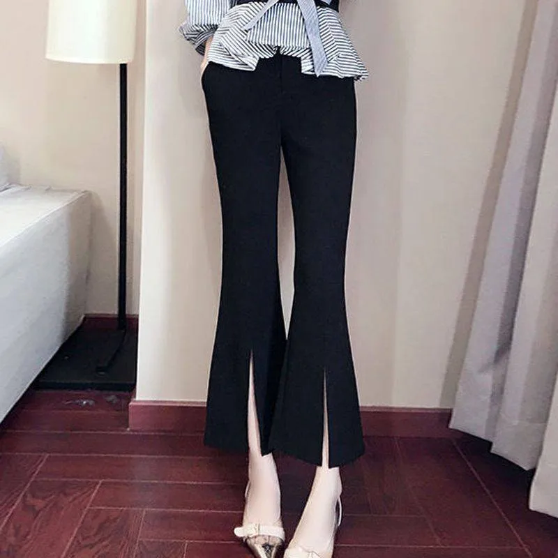 Daily Women's Simple Style Bow Knot Polyester Rib Fabrics Pants Sets Pants Sets display picture 9